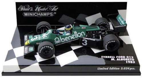 Michele alboreto tyrrell ford - alboreto,