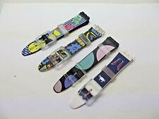 lotto 1-4 cinturini swatch gent 17 mm straps montre correa orologi Uhrenarmband