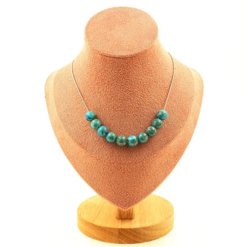 Collana perle turchese - perle,