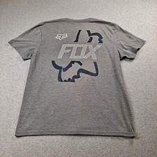 Camicia Fox Uomo Grande Grigio