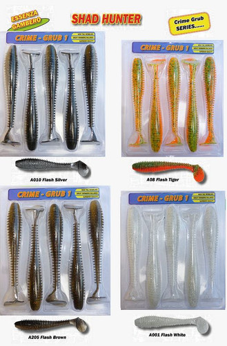 Kit confez pike shad 15cm - pike,