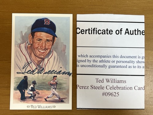 Ted williams cartolina - williams,