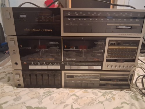 Fisher stereo cassette - stereo, deck
