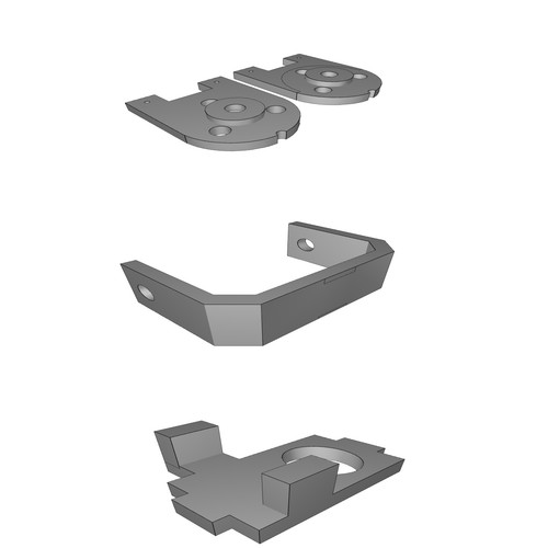 Supporto gimbal per boscam - per,