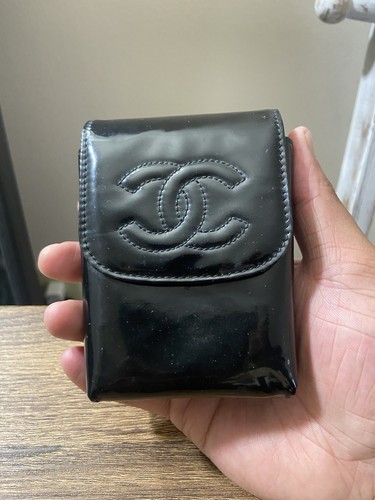 Portasigarette chanel nero - portasigarette,