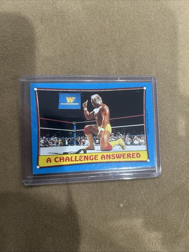 1987 topps wwf hulk hogan - 1987,