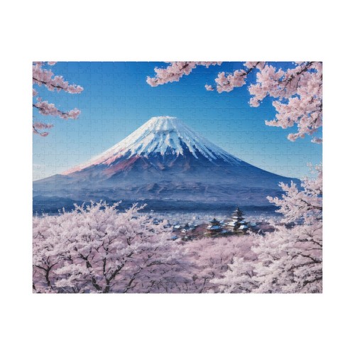 Puzzle monte fuji - monte, pezzi
