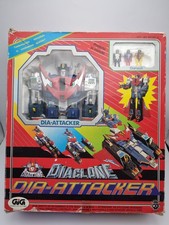 TAKARA DIACLONE DIA ATTACKER GIG USED IN BOX POPY CHOGOKIN TRANSFORMER