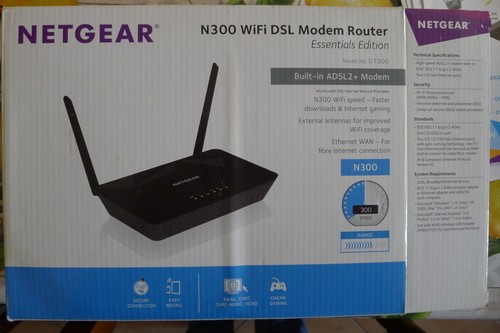 Modem netgear n300 wifi - modem, dsl
