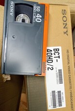 10 cassette HDCAM Sony