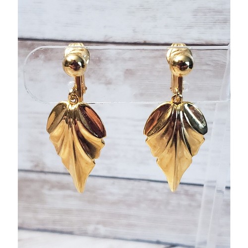Vintage clip earrings - vintage,