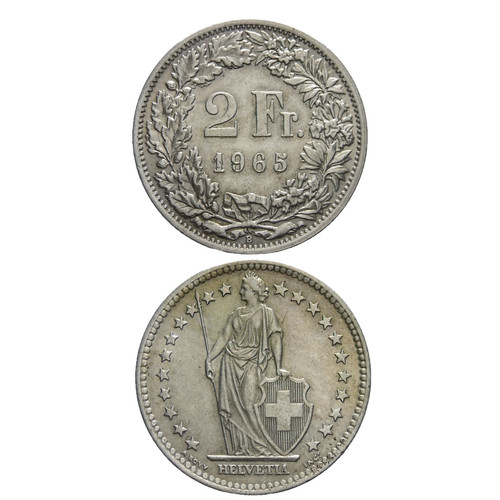 Svizzera franchi 1965 - svizzera,