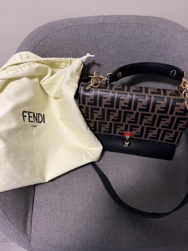 Fendi zucca kan bag - ff,