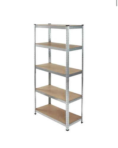 Scaffale zincato ripiani - scaffale, 5