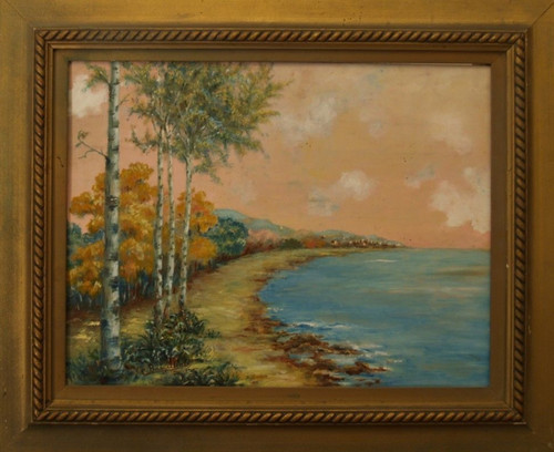 Lago con betulle - lago,