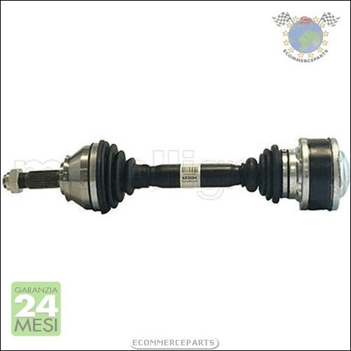 Semiasse metelli anteriore - anteriore, sx