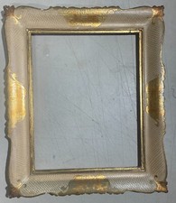 DECORATIVA CORNICE D'EPOCA-BELLE DIMENSIONI-PER OPERE D'ARTE DISEGNI STAMPE-'900