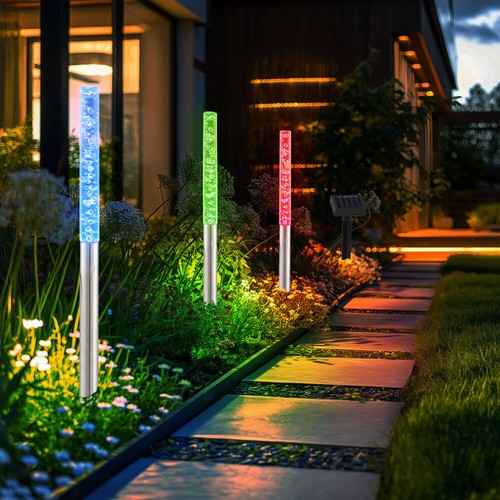 Led plug solare inox - led, plug-in
