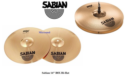 Sabian b8x hat 14 - b8x, da