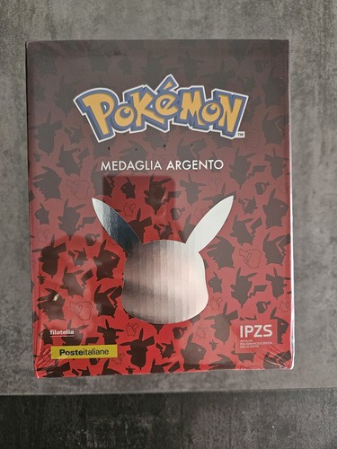 Pokémon medaglia argento - pokémon,