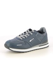 Sneakers stringate uomo blu