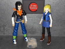 2 figurines model KIT DRAGON BALL Z : C-17 & C-18 figure rise standard BANDAI