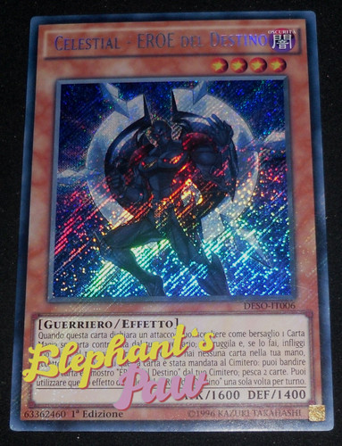 Yugioh celestial eroe del - -,
