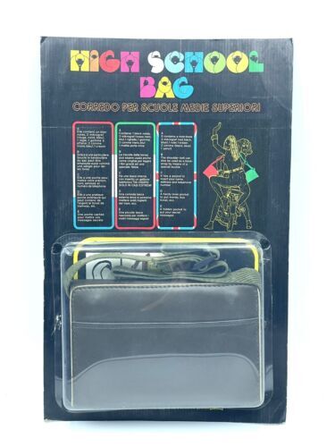 Vintage 80s high school bag - 80s,