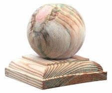 COPRIPALO SFERA IN LEGNO DI