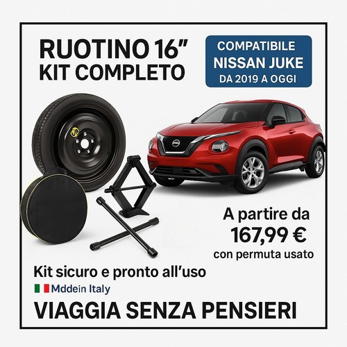Kit ruotino scorta - ruotino,
