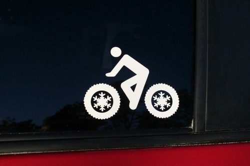 Adesivo fat tire snow - adesivo, bike