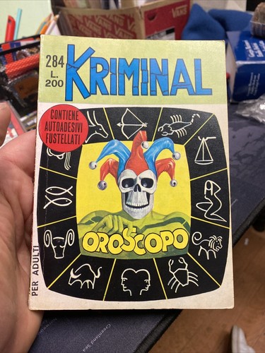 Kriminal 284 adesivo - kriminal, 1