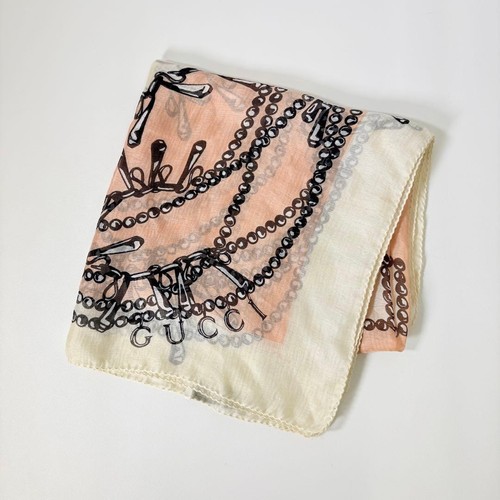 Gucci sciarpa grande seta - in,