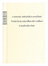Cullum, Anne Lady A Manuscript