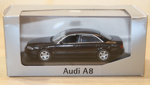 Minichamps audi nero - minichamps, a8,