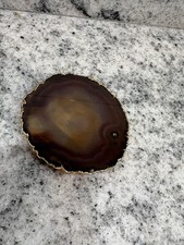 Fibbia cintura vintage agata