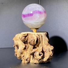 Palla di fluorite naturale