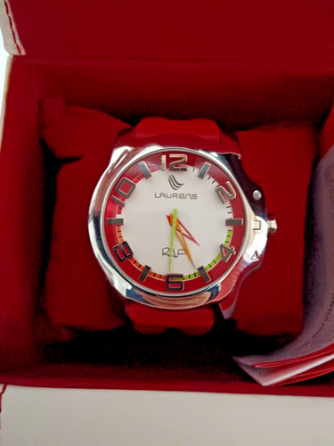 Orologio nuovo laurens - laurens, rosso