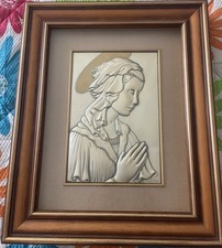 Capezzale Con Madonna In