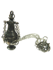 Turibolo Cm 21 per Pastori Alti 30/40 Cm - Incensiere Presepe