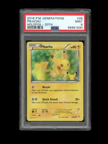 Pokemon psa mint 2016 - pokemon,