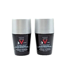 2x Vichy Homme Deodorante Roll-on 72h Antimacchie, 2x 50 ml, PZN 19073467