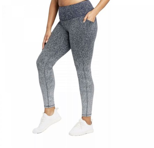 Leggings donna jacquard vita - leggings, a