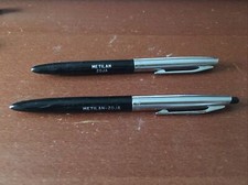 2 custodie VINTAGE METILAN ZOJA penna x TERMOMETRO CLINICO X camice medico    