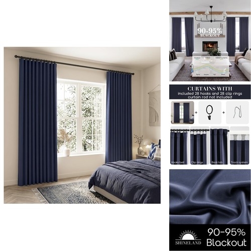 Shineland tende oscuranti blu - tende,