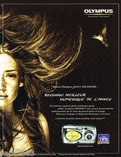 PUBLICITE ADVERTISING  065  2004  OLYMPUS  appareil photo 400 digitalb TIPA