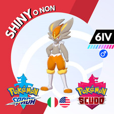 Cinderace Shiny o Non 6 IV