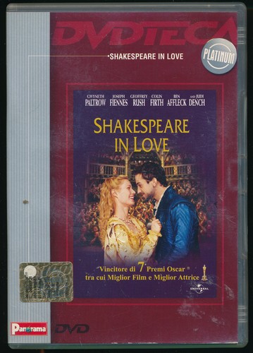 Ebond shakespeare love dvd - shakespeare,