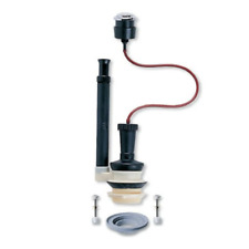 Meccanismo di scarico in plastica con pulsante Tremolada Batteria universale WC