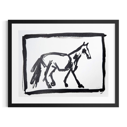 Cavallo minimalista originale